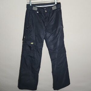 Orage Ski Pants Womens Size 8 Snowboarding Black